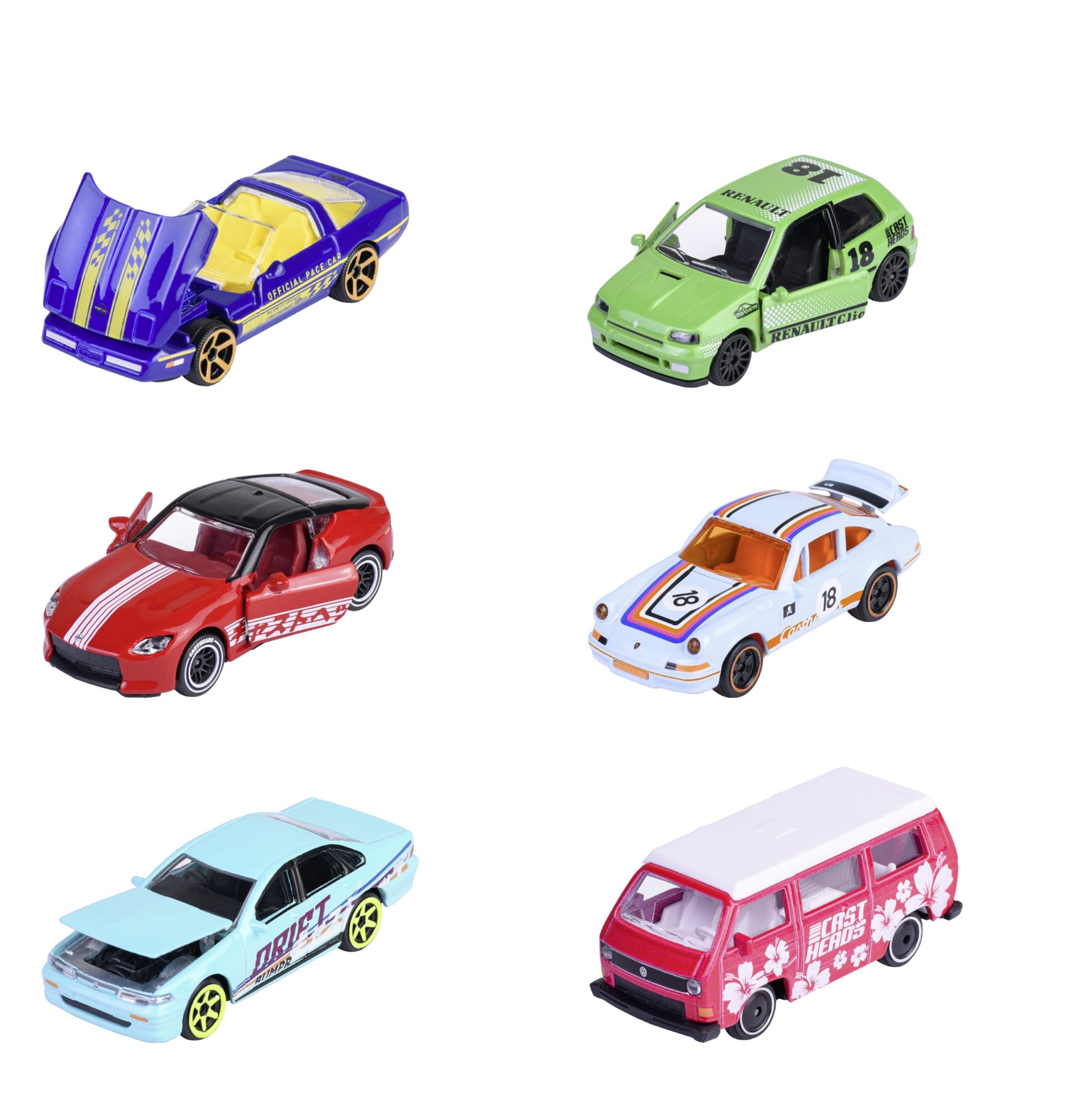 Amazon.com: Majorette 1/64 CASTHEADS Series Lucky : Toys & Games